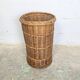 Vintage wicker umbrella stand