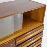 1960s Wooden Cabinet /Chest Of Drawers, Czechoslovakia