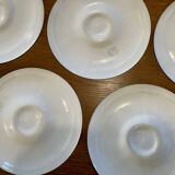 Set of 6 shell plates