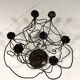 Large brutalist candalabra candle holder 1980’s