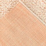 8x10 Pale Orange Beige Handmade Vintage Oushak Rug