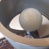 Pair of metal lamps