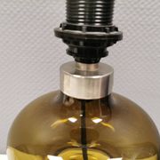 Extremely rare ‘Granny’ table lamp designed by Michael Bang for Holmegaard