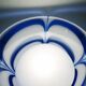 Lampe de table Mazzega Murano 70s avec double verre