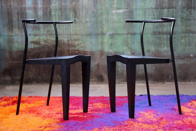 Chair dr. Glob designed by Philippe Starck for Kartell 1980