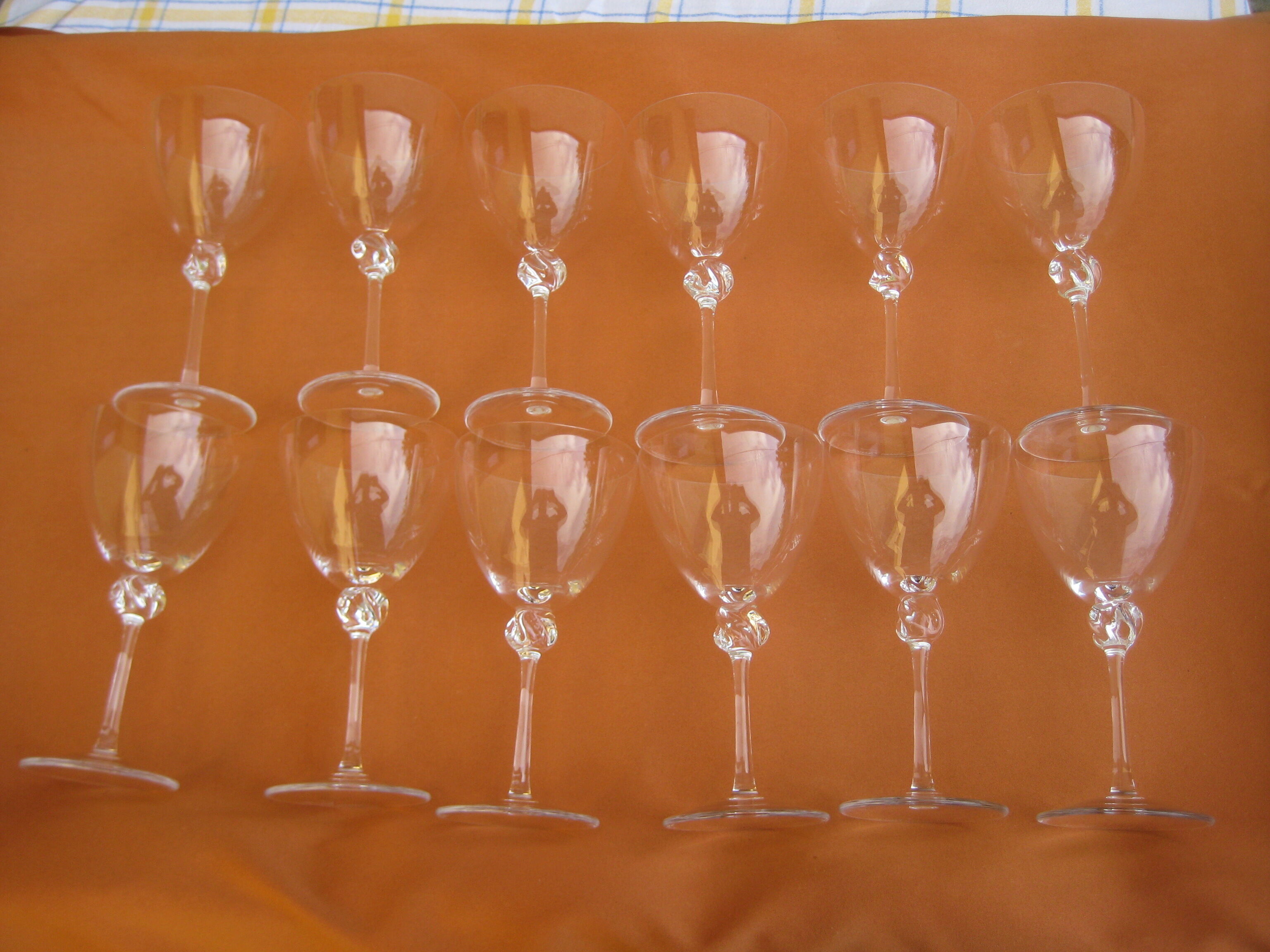 12 GLASSES with DAUM WINE, Bolero model