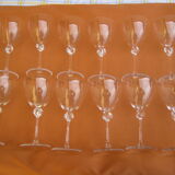 12 GLASSES with DAUM WINE, Bolero model