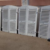 4 pairs arched shutters