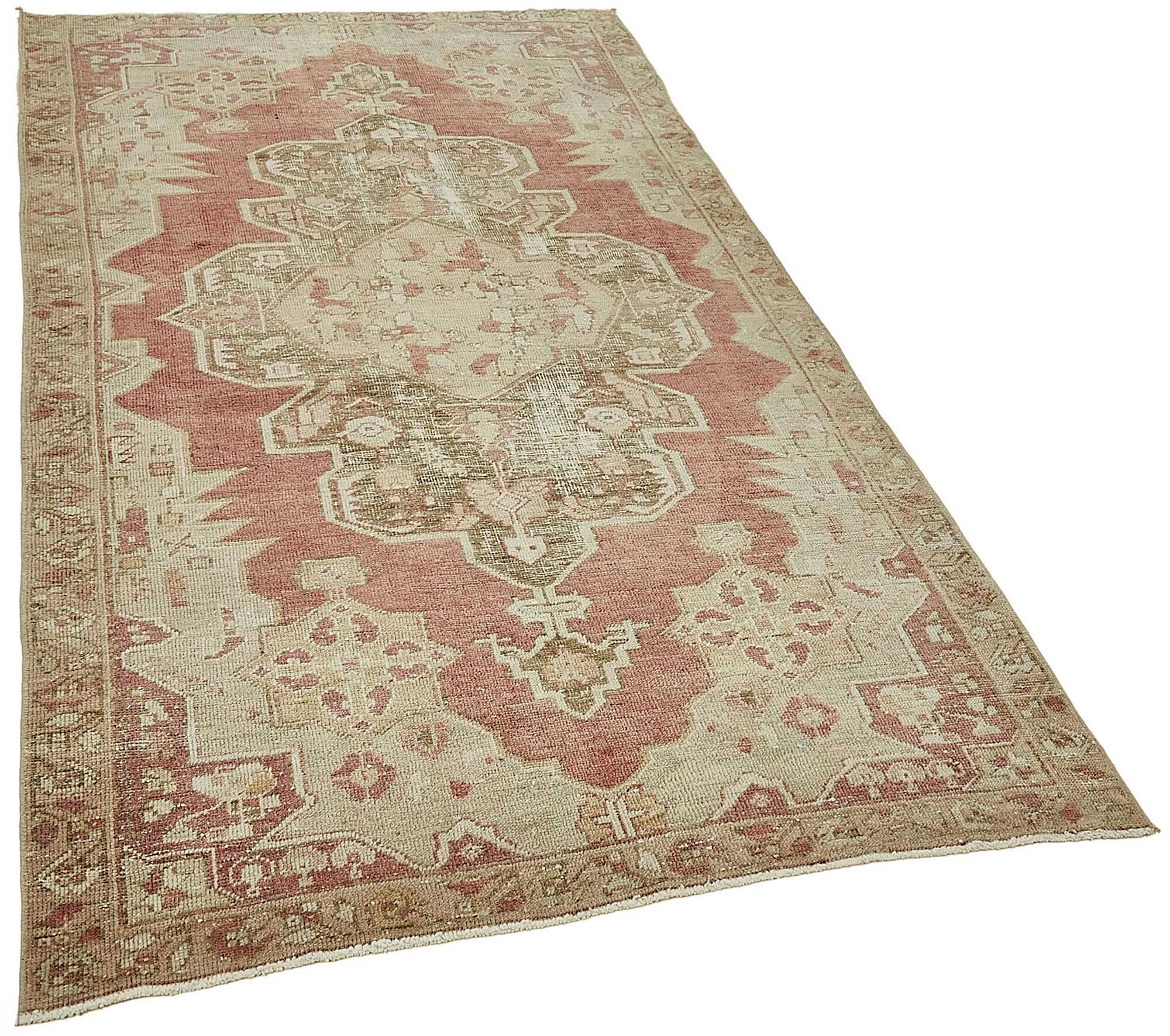 Turkish Vintage Anatolian Rug 136 cm x 240 cm