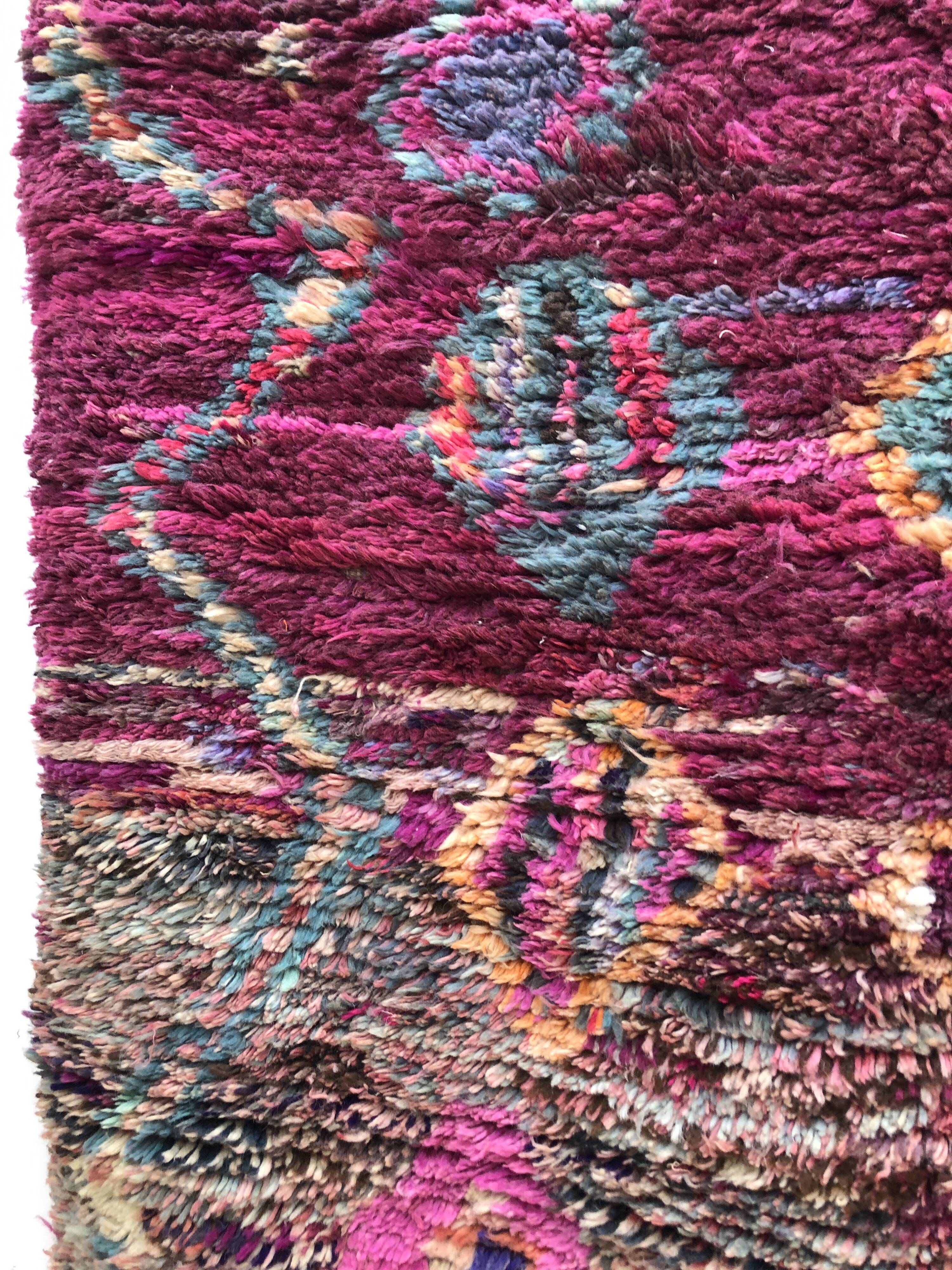 Berber carpet Boujaad 2.22x1.46m