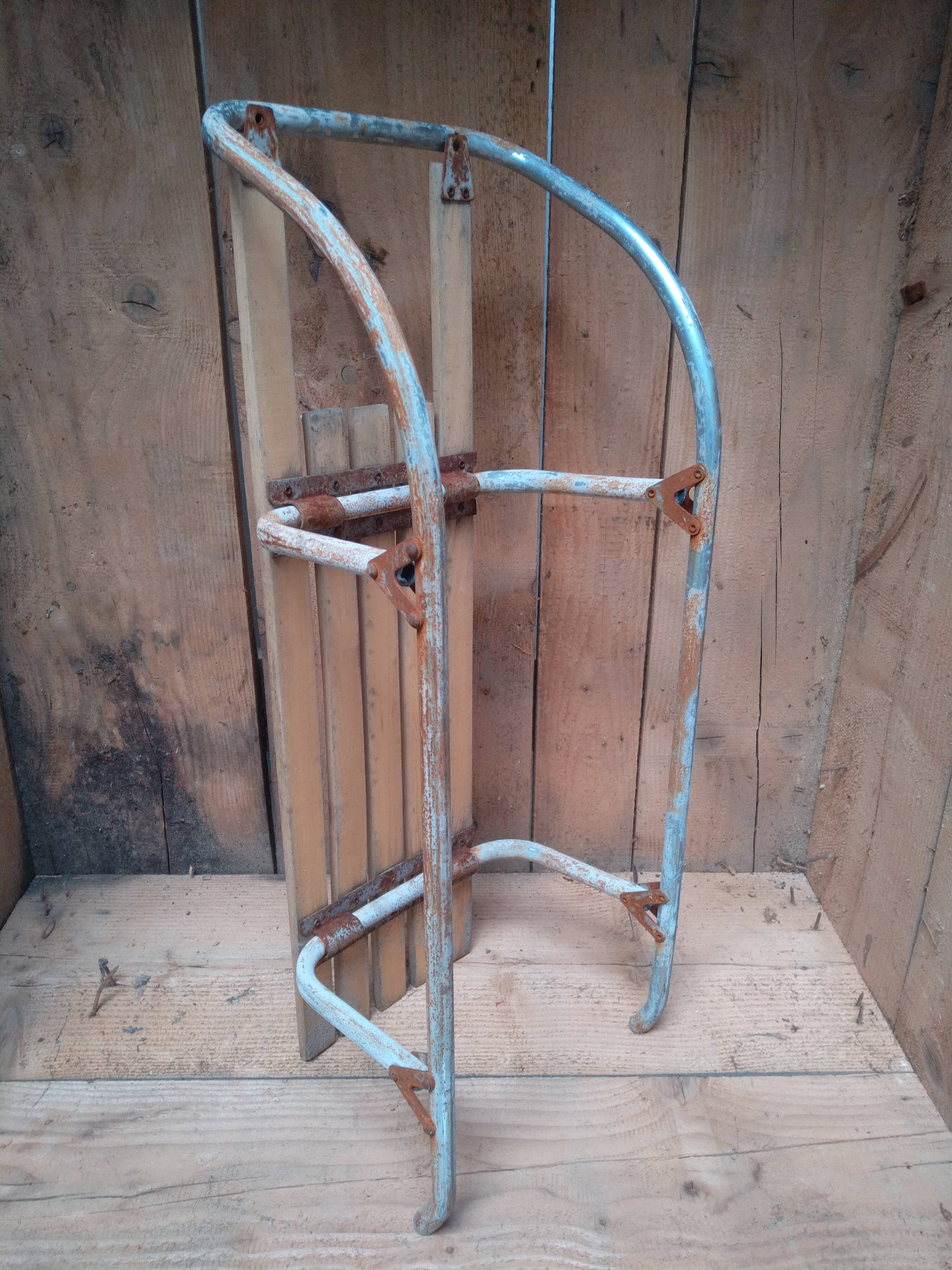 Traîneau pliable vintage - 4 disponibles