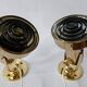 Rare pair of mid-century wall lamps, aneta, sweden, 1970s
