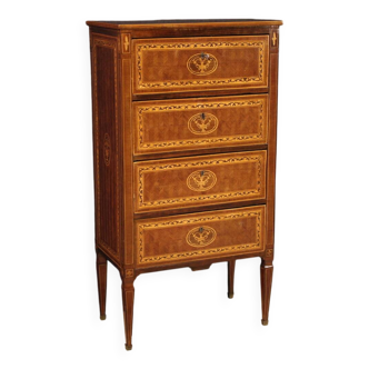 20th Century Louis XVI Style Inlaid Chest of Drawers
