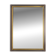 Belgian Mid-Century Belgo Chrome Mirror in Copper and Fumé Glass, 1980s