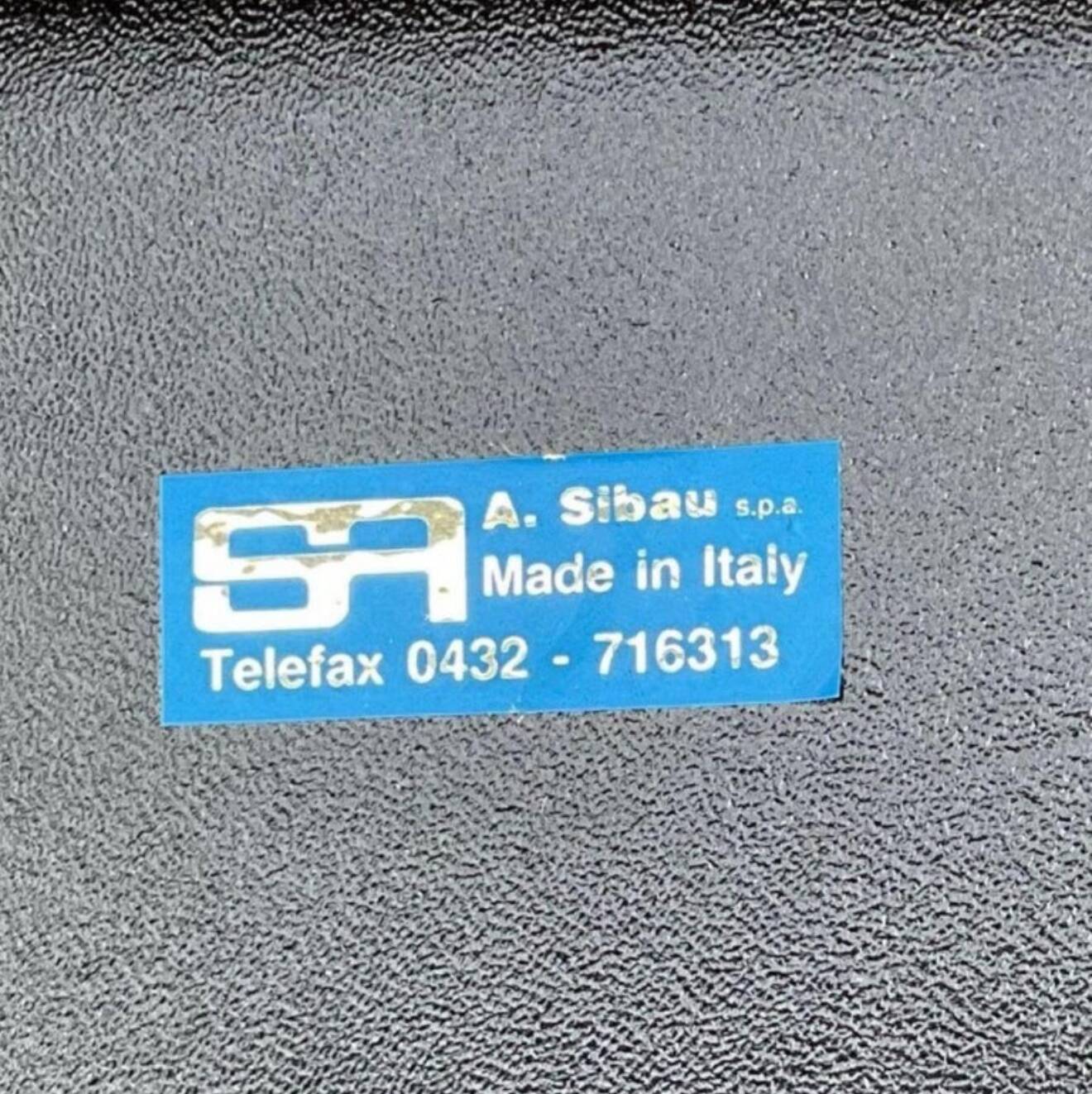 6 curved wooden chairs, Sibau Italy circa 1970