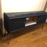 Art Deco blue sideboard