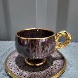 Complete coffee and tea set by Marius Gugie Vallauris Vintage