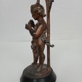 Bougeoirs putti musicians