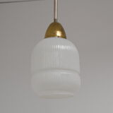 Mid-century Glass Pendant,1970's.
