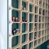 White 70's plastic module shelf