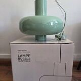 Benjamin office pendant light in green, Monoprix