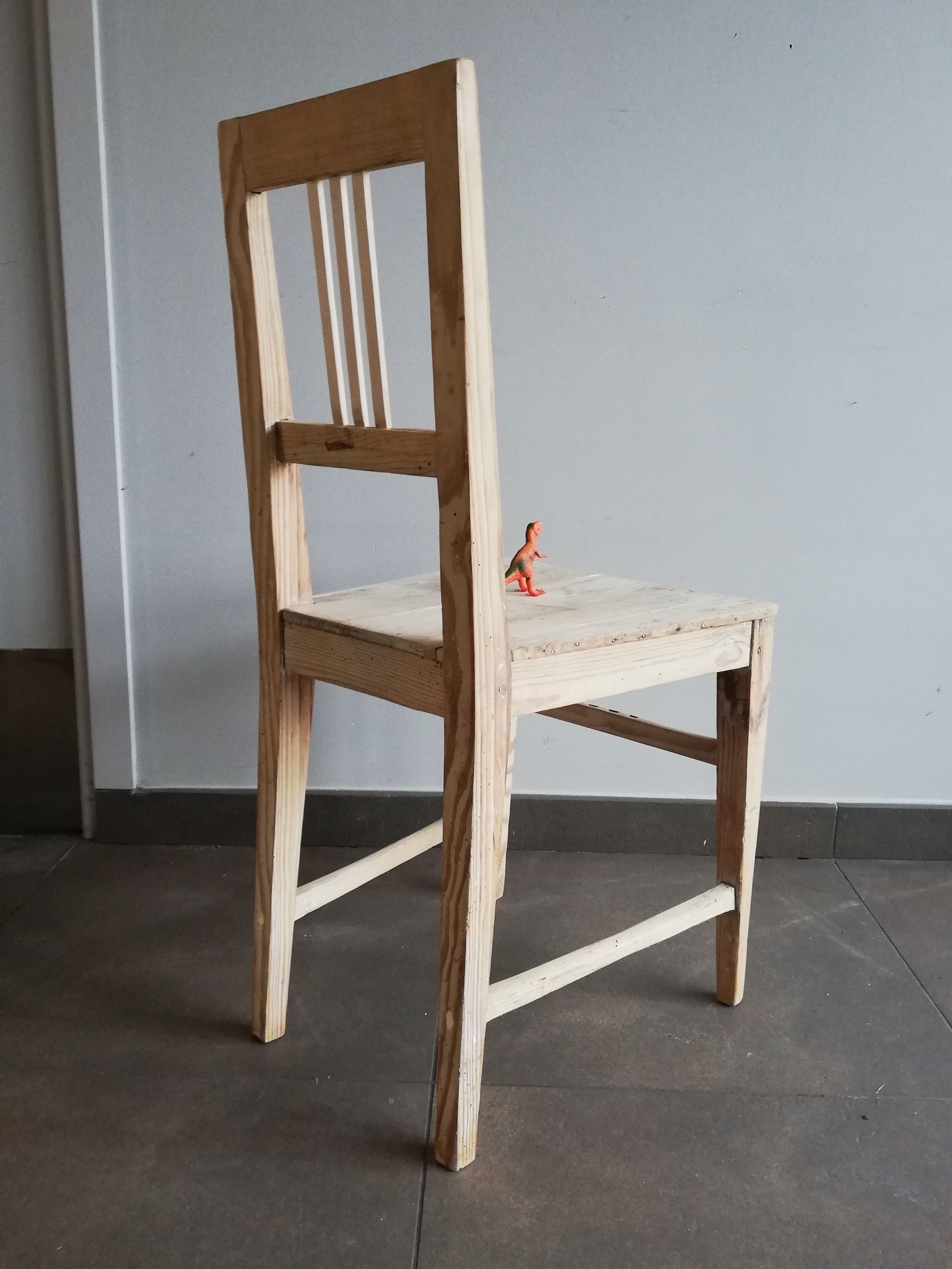 Vintage wooden chair, 50s