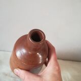 Vase bouteille en grès
