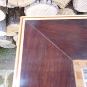 Marquetry mirror 61x47.5cm