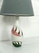 Hand painted ceramic table lamp, Mid-Century, Italy 1950s