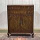 English mahogany sideboard from the 1930s with 2 drawers