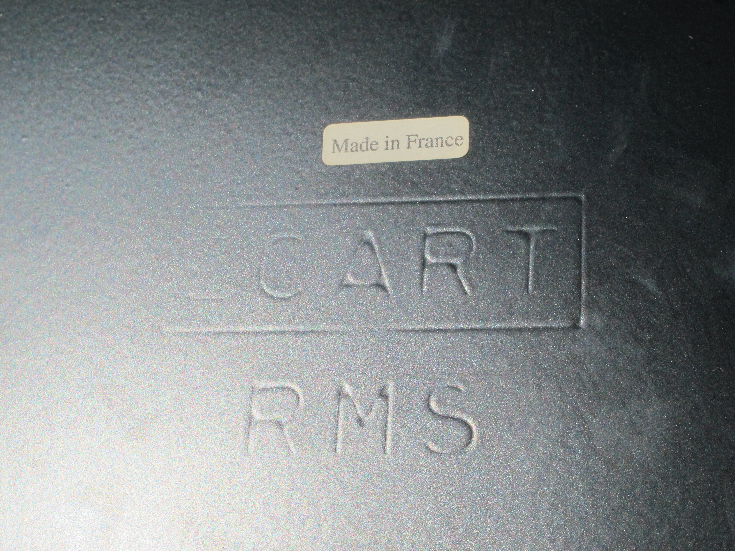 Robert mallet-Stevens' black chair, re-edition Ecart International, RMS