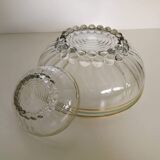 Vintage fruit salad service