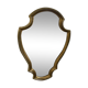 Miroir baroque doré 1950 - 33x49cm