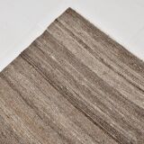 9x13 Brown Beige Large Vintage Rug, 265x399Cm