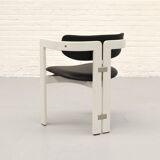 Pamplona Dining Chair by Augusto Savini for Pozzi 1970s