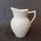 Covered sugar bowl and cream jug Royal Copenhagen 'White Fluted Half Lace'