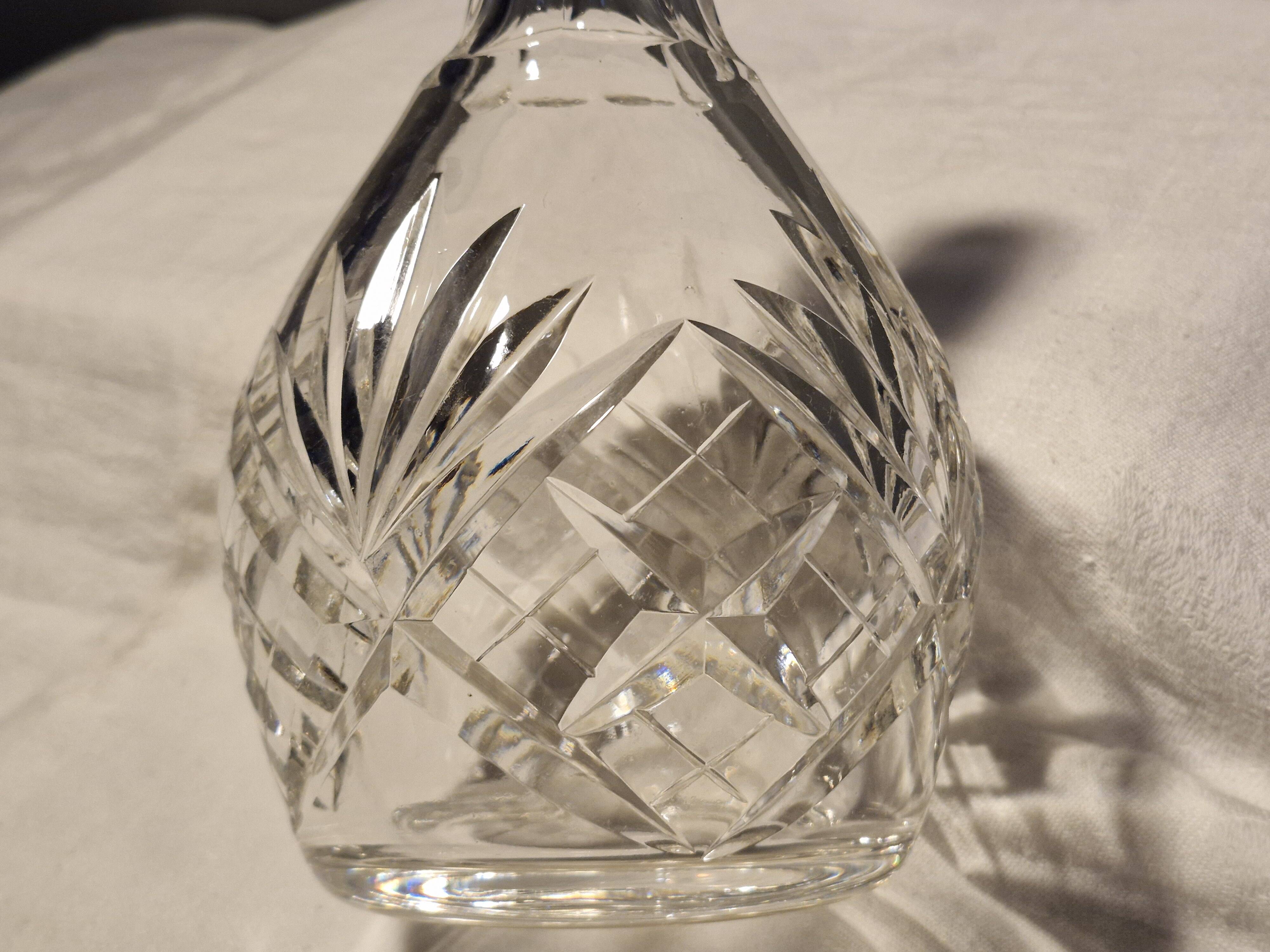Saint Louis - Stamped soliflore vase - cut crystal - Height 22 cm