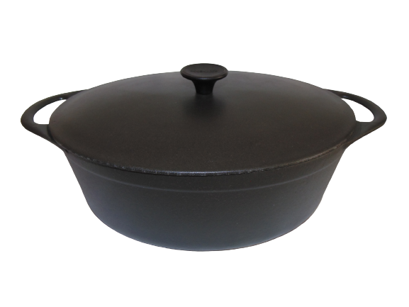 Cocotte En Fonte Cousances – Orange Vintage – Induction, Gaz, électrique – Occasion