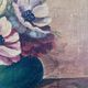 Vintage original floral oil painting, signed flower art