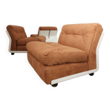 3 Amanta armchairs by Mario Bellini for C&B Italia (reupholstered)