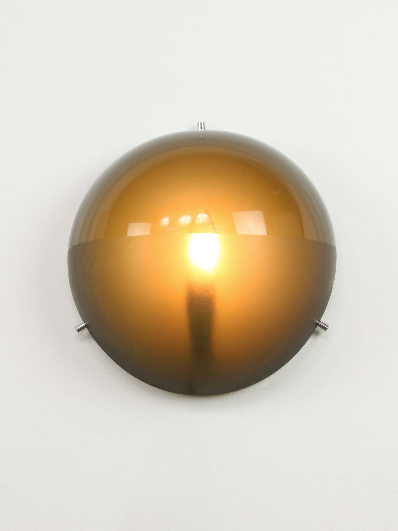 Mid-Century Modern Italian Demi Sconce by Gio Ponti for Guzzini, 1970s