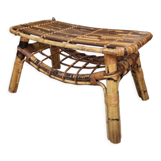 Rattan coffee table