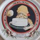 Italian ceramic pie or cake dish