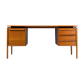 Mid-Century Teak Desk from Gv Møbler, 1960s