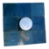 Blue zellige wall light