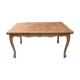 Italian table in clear chechen