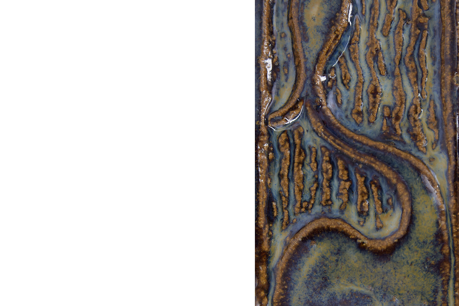 Scandinavian decorative ceramic relief by Svend Åage Jensen for Søholm, 1960s