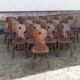 Set of 16 bistro chairs