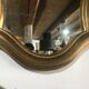Old wood and plaster mirror - 52x32cm