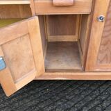 Buffet René Gabriel en hêtre et cp hêtre d’époque reconstruction